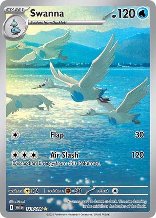 Swanna (White Flare 110/086)